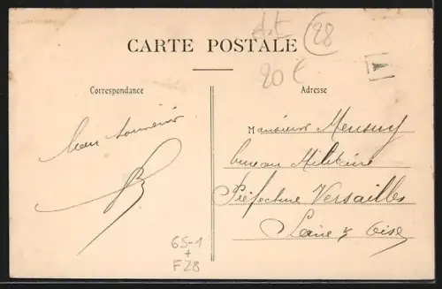 AK Ymonville, La Gare et le Buffet