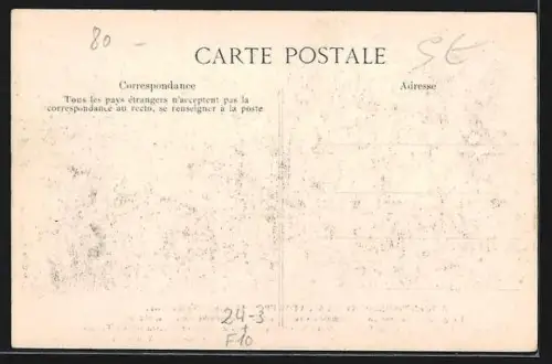 AK Nogent-sur-Seine, La Catastrophe du 31 Octobre 1911