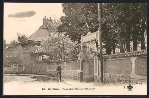 AK Garches, Fondation Casimir Davaine, Zeppelin