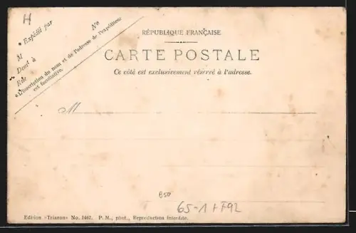 AK Bécon-les-Bruyères, La Gare