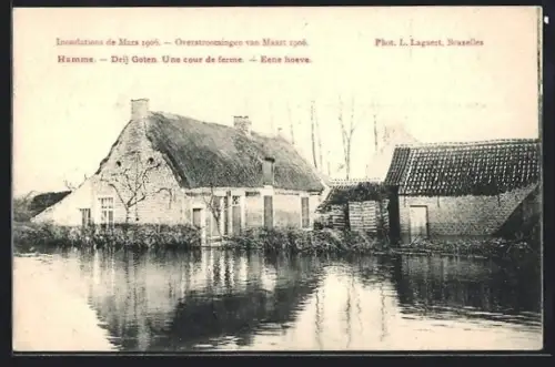 AK Hamme, Overstroomingen van Maart 1906, Drij Goten