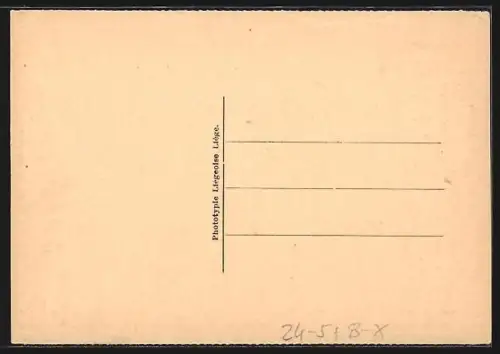 AK Liége, Crue de la Meuse 1925- 1926, Vue prise du Pont des Arches vers l`Eglise Saint-Pholien