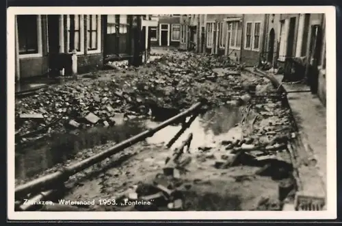 AK Zierikzee, Watersnood 1953, Fonteine