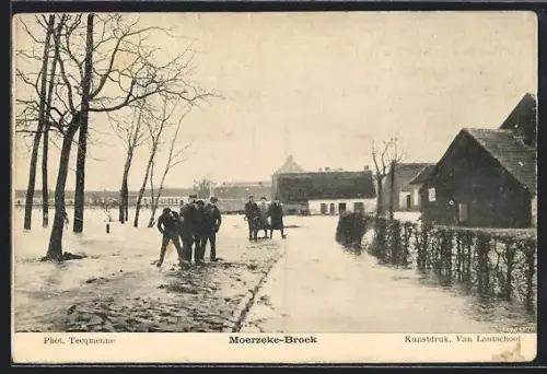 AK Moerzeke-Broek, Overstroomingen, Voor de overstroomden van Grembergen, Moerzeke, Hamme