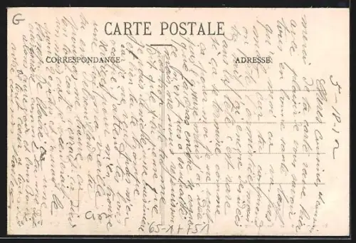 AK Vitry-le-Francois, Intérieur de la Gare, Bahnsteig und Bahnhof