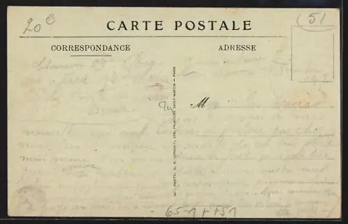 AK Rilly-La-Montagne /Marne, La Gare