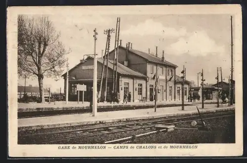 AK Mourmelon, La Gare