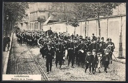 AK Luxembourg, Rentrée de la Troupe