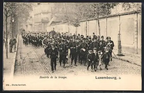 AK Luxembourg, Rentrée de la troupe