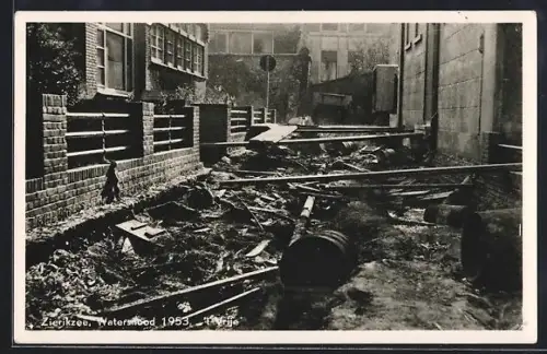 AK Zierikzee, Watersnood 1953, `t Vrije