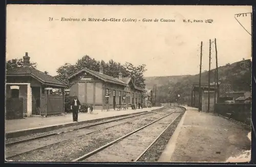 AK Rive-de-Gier, Gare de Couzon