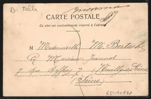 AK Vienne, La Gare - Le départ d`un train, Bahnhof mit abfahrendem Zug