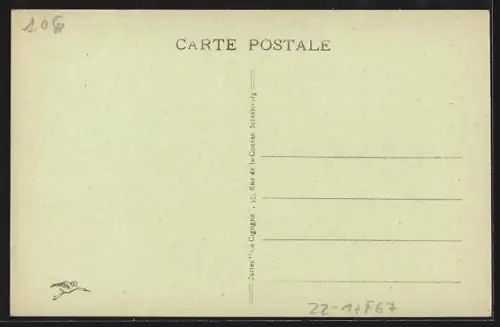 AK Strasbourg, Temple Israélite, Synagoge