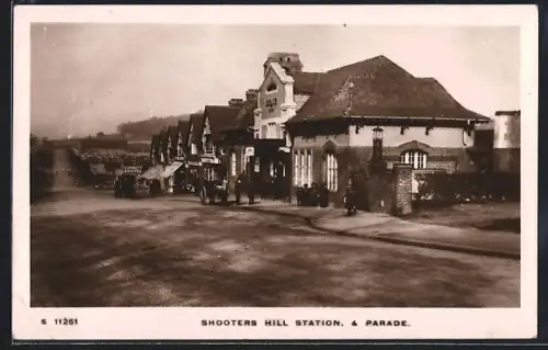 AK Shooters Hill, Shooters Hill Station and Parade, Bahnhof