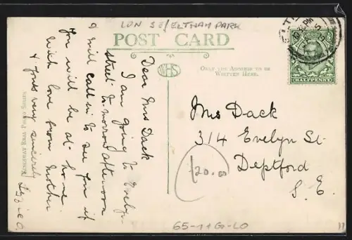 AK Shooters Hill, Shooters Hill Station and Parade, Bahnhof