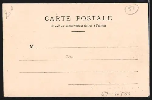 AK Reims, Exposition de Reims 1903, Vue d`ensemble du Village Noir, Ausstellung