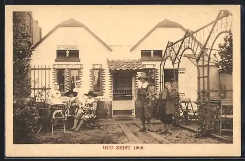 AK Amsterdam, Oud Zeist 1909, N.V. Modelboerderij, Ausstellung