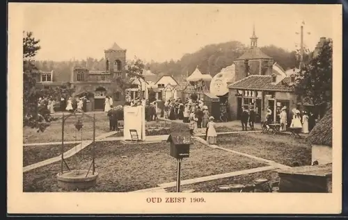 AK Amsterdam, Oud Zeist 1909, Ausstellung