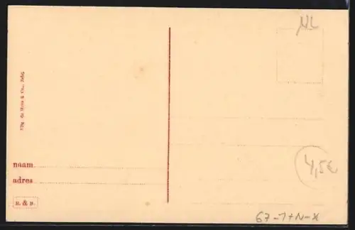 AK Amsterdam, Oud Zeist 1909, Bosch Honig & Co., Utrecht, Ausstellung