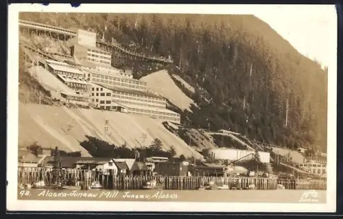 Foto-AK Juneau, AK, Alaska-Juneau Mill, Bergbau