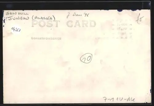 Foto-AK Juneau, AK, Alaska-Juneau Mill, Bergbau