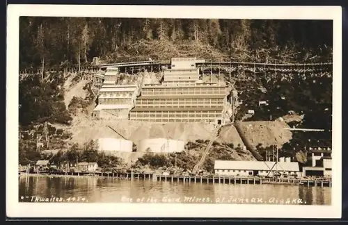 Foto-AK Juneau, AK, One of the gold mines at Juneau, Bergbau