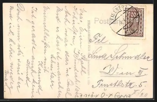 AK Eisenerz, Münichtal und Erzberg mit Bergwerk