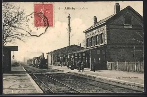 AK Attichy, La Gare