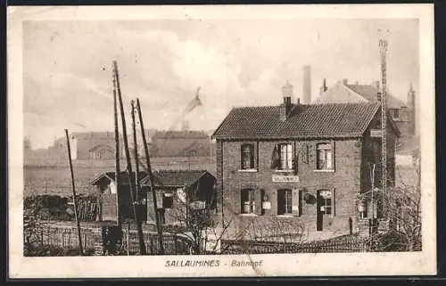 AK Sallaumines, Bahnhof