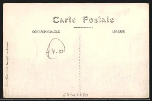 AK Liomer /Somme, La Gare