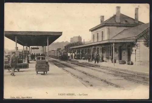 AK Saint-Mihiel, La Gare