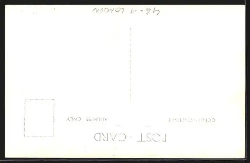 Foto-AK London, Tram, Strassenbahn