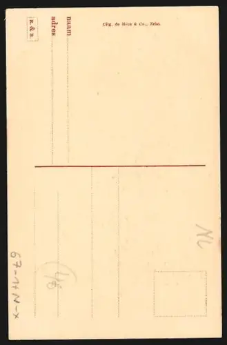 AK Zeist, Ausstellung 1909, Oud Zeist