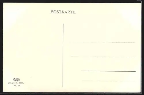 AK Prag / Praha, Altstädter Ring, Eingang in das Rathaus