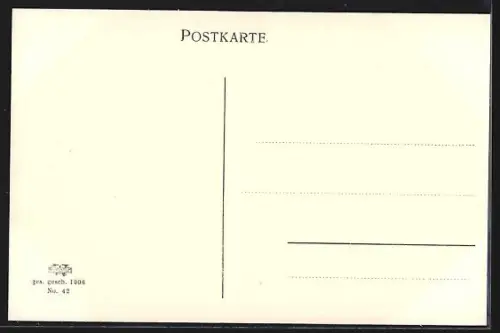 AK Prag / Praha, Königliche Hofburg mit der Kathedrale des hl. Veit
