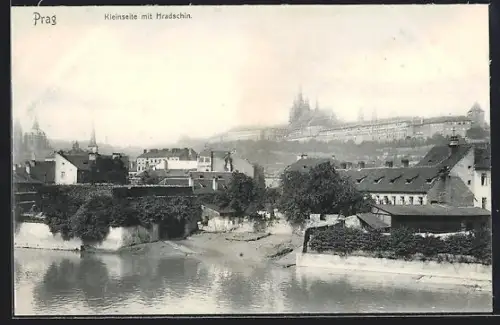 AK Prag, Kleinseite mit Hradschin