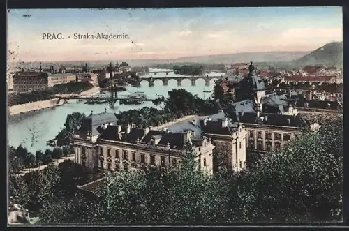 AK Prag / Praha, Straka-Akademie
