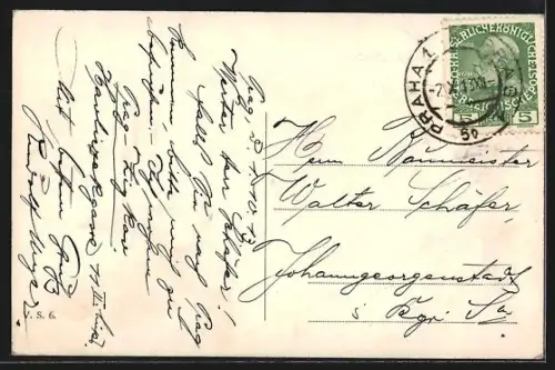 AK Prag / Praha, Straka-Akademie