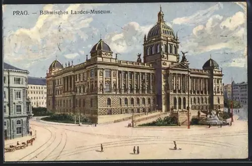 AK Prag / Praha, Böhmisches Landes-Museum