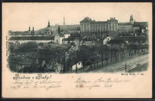 AK Prag / Praha, Nový Svet.