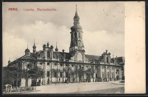 AK Prag / Praha, Loretta, Marienkirche