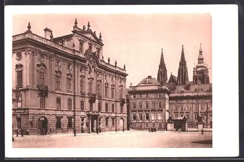 AK Prag / Praha, Erzbischöfliches Palais