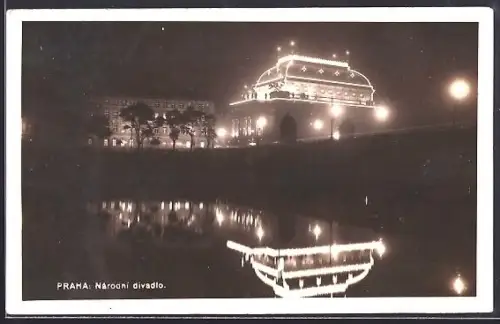 AK Prag / Praha, Narodní divadlo