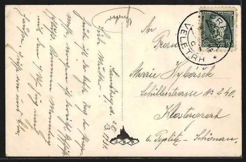 AK Prag / Praha, Hradcany