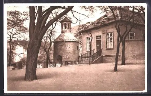 AK Prag / Praha, Prager Winkel, bei St. Stephan