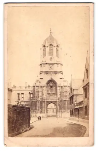 Fotografie Hills & Saunders, Oxford, Ansicht Oxford, Tom Tower of the Christ Church