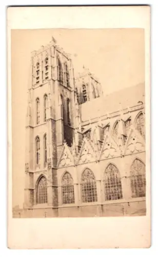 Fotografie unbekannter Fotograf, Ansicht Brüssel, Ste. Gudule Cathedrale