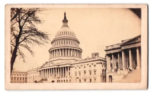 Fotografie Wakely, Washington, Ansicht Washington D.C., Blick zum Capitol