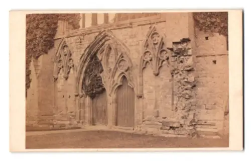 Fotografie J. & J. Dutton, Bath, Ansicht Bath, West Side of Bath Abbey