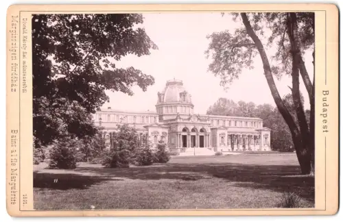Fotografie Diwald Karoly, Budapest, Ansicht Budapest, Margitszigeti fürdöhaz